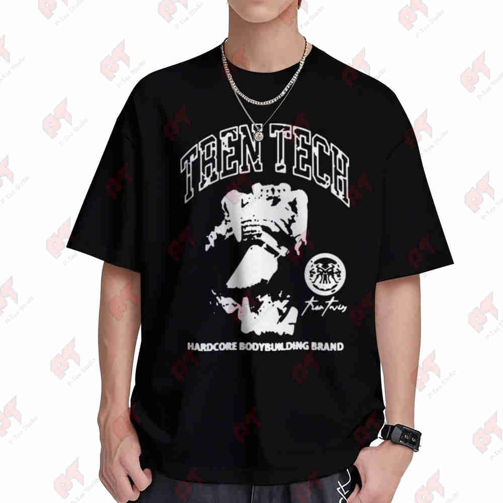 Streetwear Brand Tees - เสื้อยืดแขนสั้น Tren Tech Heavycore Bodybuilding Hardcore
