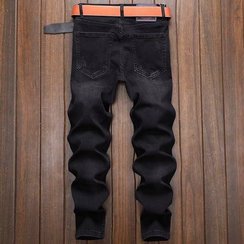 กางเกงยีนส์ขาดสไตล์สตรีทแฟชั่น - Streetwear Brand Denim บทวิจารณ์และราคา