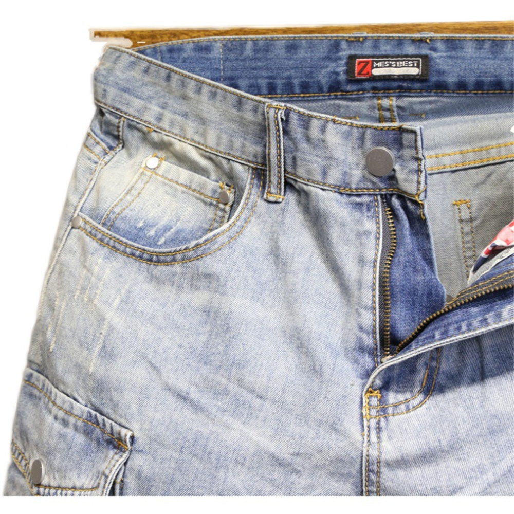 กางเกงยีนส์ขาสั้นผู้ชายแบรนด์แ - Streetwear Brand Denim บทวิจารณ์และราคา