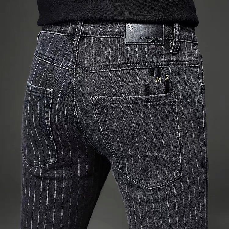 กางเกงยีนส์ลาย2025ผู้ชายอินเทร - Streetwear Brand Denim บทวิจารณ์และราคา
