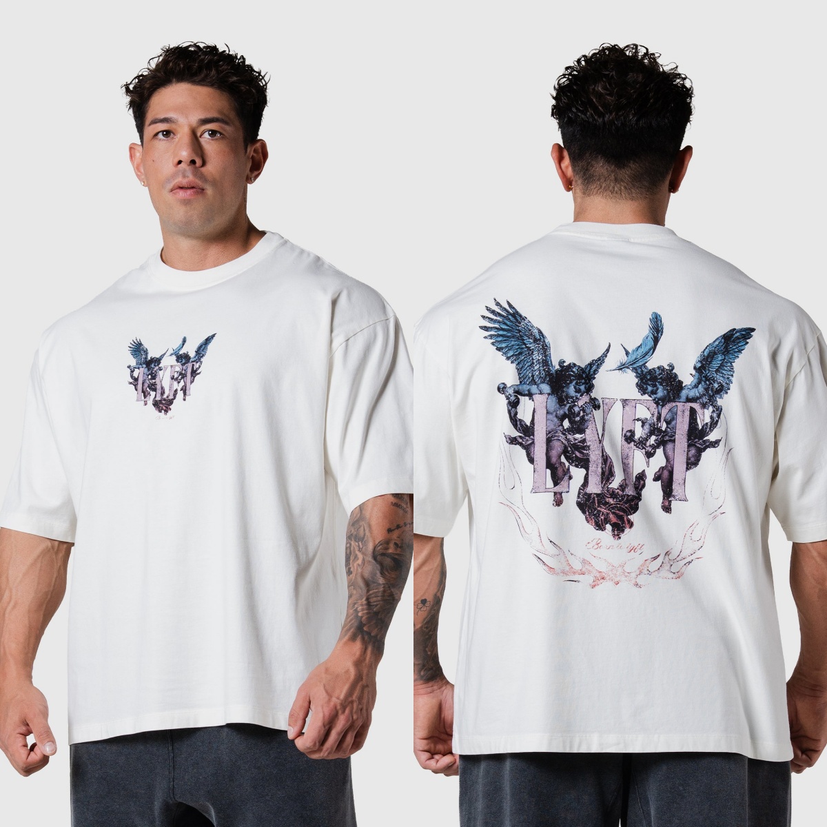 เสื้อยืดลายกราฟิกแองเจิล วินเท - Streetwear Brand Vintage บทวิจารณ์และราคา