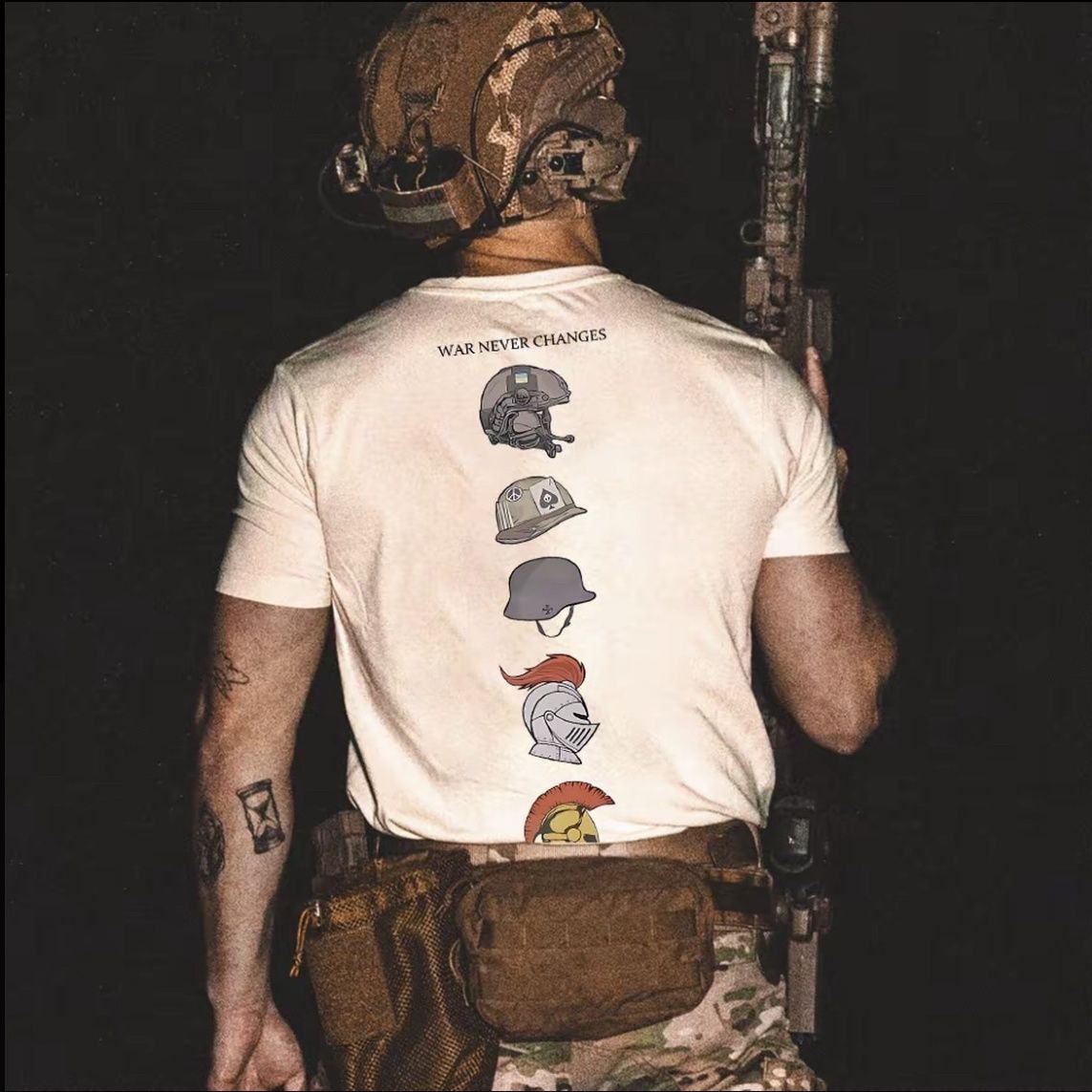เสื้อยืดแขนสั้นลายรุ่นอีโวลูชั - Streetwear Brand Tees บทวิจารณ์และราคา