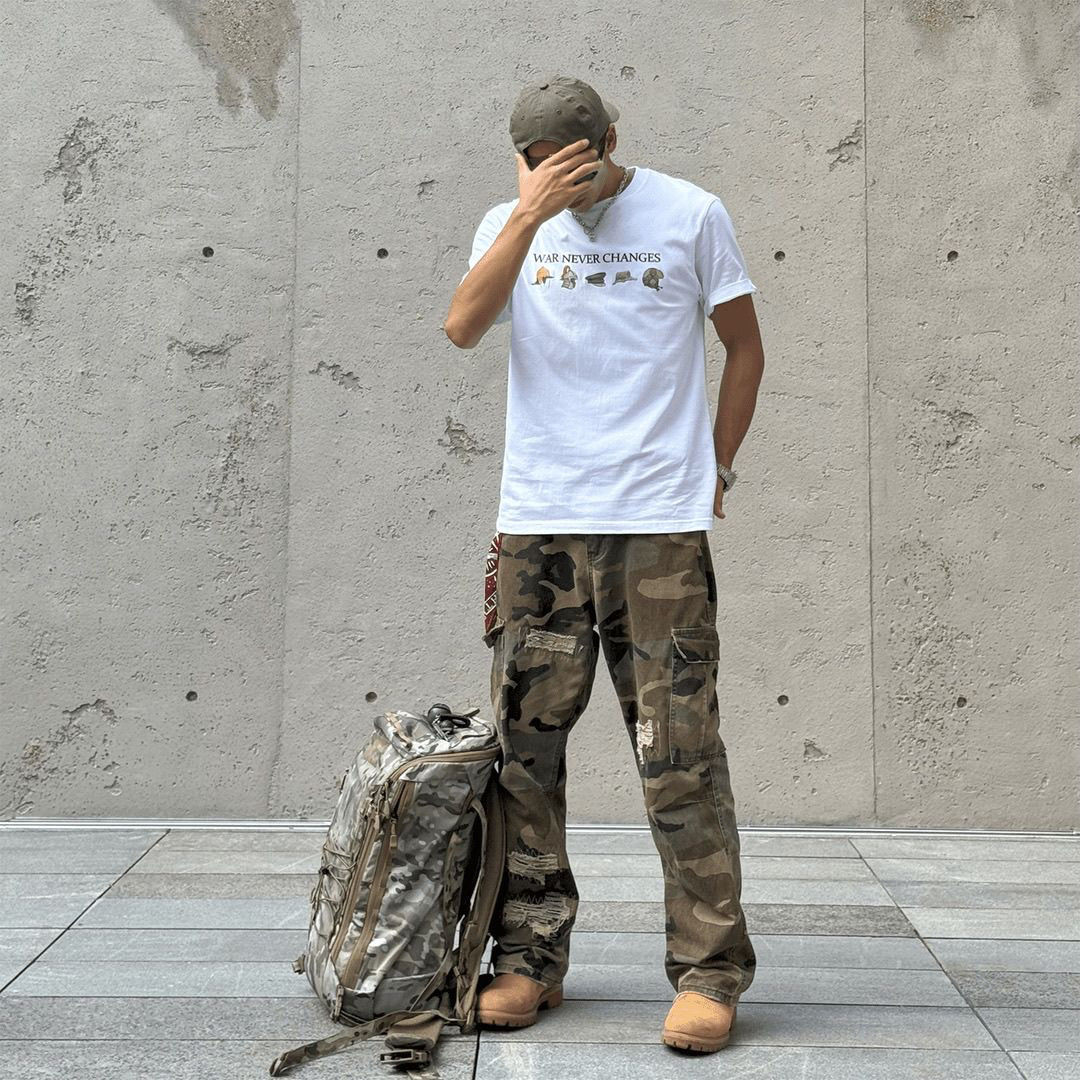 เสื้อยืดแขนสั้นลายรุ่นอีโวลูชั - Streetwear Brand Tees บทวิจารณ์และราคา