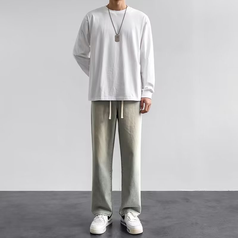 กางเกงยีนส์ผู้ชายสไตล์สตรีทแวร - Streetwear Brand Denim บทวิจารณ์และราคา