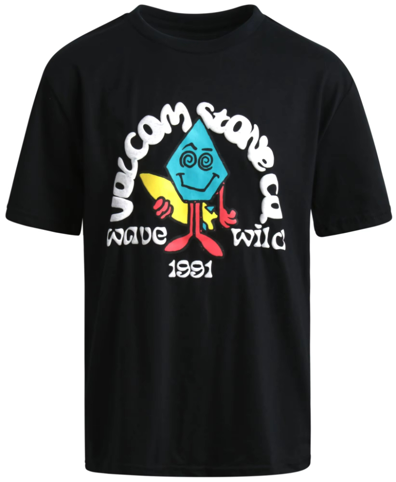 Volcomผู้ชายผู้หญิงผ้าฝ้ายเสื้ - Streetwear Brand Tees บทวิจารณ์และราคา