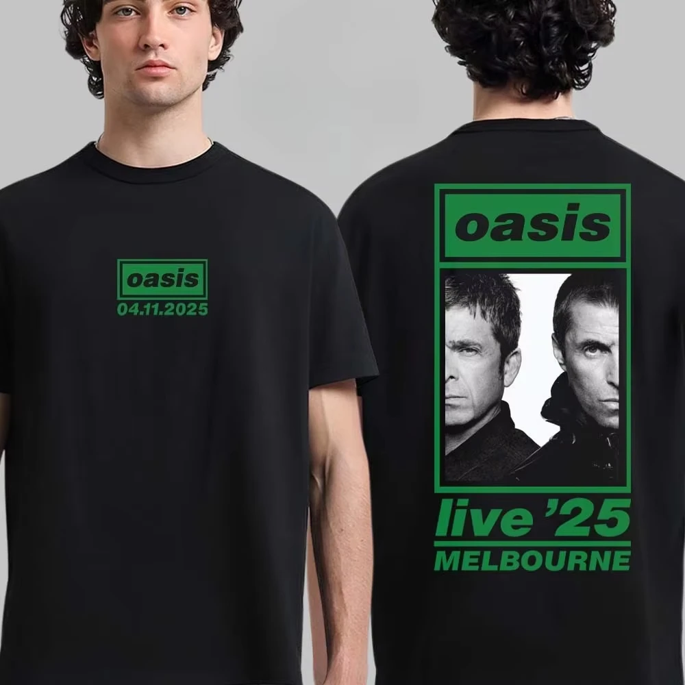 เสื้อยืดคอตตอน Hot Oasis แขนสั - Streetwear Brand Vintage บทวิจารณ์และราคา