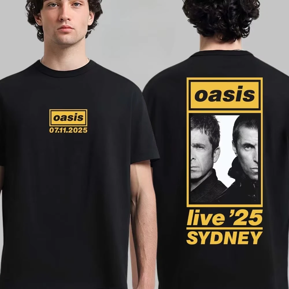 เสื้อยืดคอตตอน Hot Oasis แขนสั - Streetwear Brand Vintage บทวิจารณ์และราคา