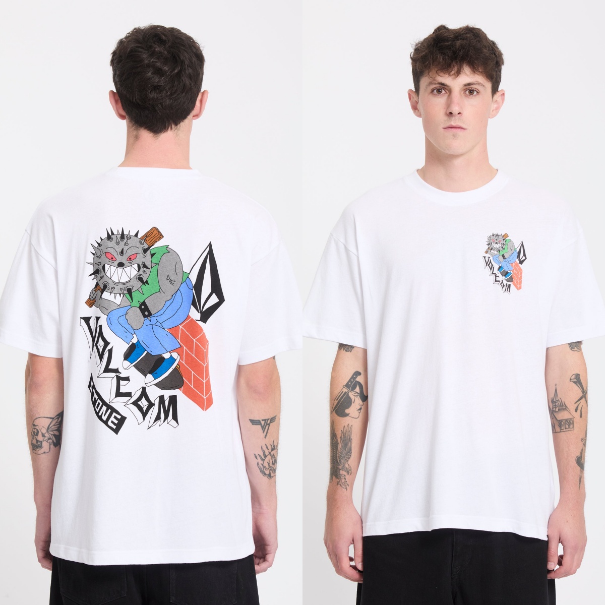 เสื้อยืดลายกราฟิกแบรนด์ Volcom - Streetwear Brand Tees บทวิจารณ์และราคา