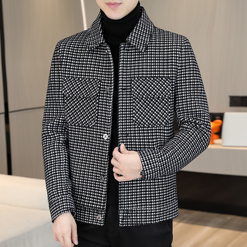 ฤดูหนาวลายสก๊อตเสื้อแจ็คเก็ตผู - Streetwear Brand Clothing บทวิจารณ์และราคา