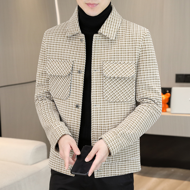 ฤดูหนาวลายสก๊อตเสื้อแจ็คเก็ตผู - Streetwear Brand Clothing บทวิจารณ์และราคา